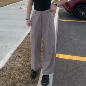 Taupe tousers from garage